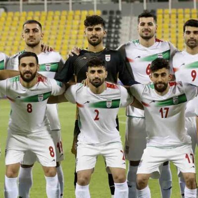 la selección de fútbol de Irán