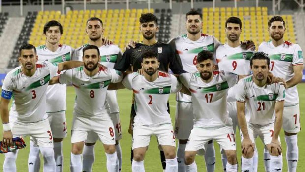 la selección de fútbol de Irán