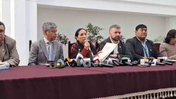 legisladores de la bancada de Libre