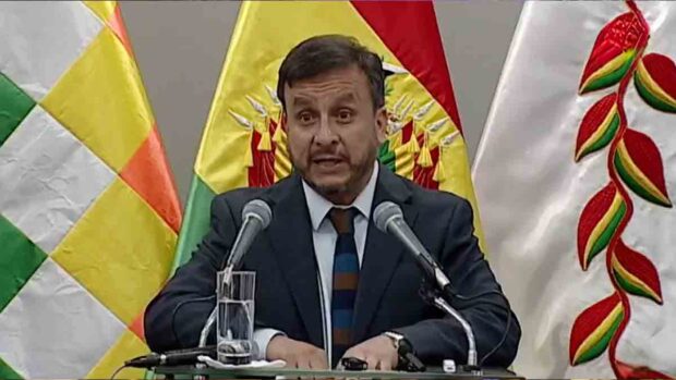 ministro de Hidrocarburos, Mauricio Medinaceli