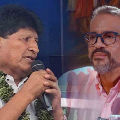 Evo Morales y Luis Fernando Camacho