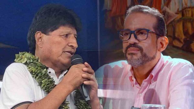 Evo Morales y Luis Fernando Camacho