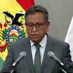 el ministro de Gobierno, Marco Antonio Oviedo