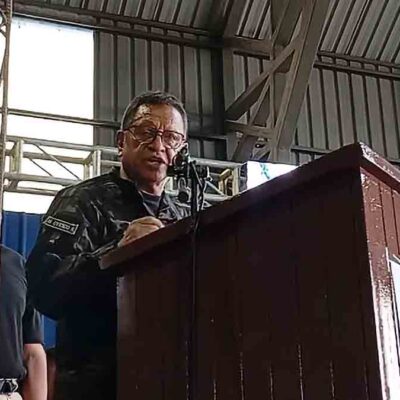 el ministro Marco Antonio Oviedo en Chimoré