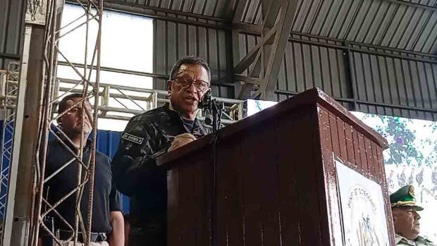 el ministro Marco Antonio Oviedo en Chimoré