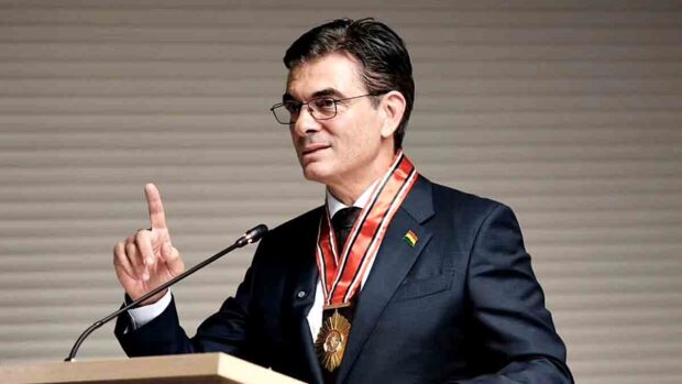 el presidente Rodrigo Paz