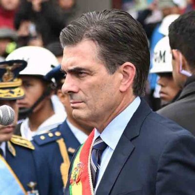 el presidente Rodrigo Paz