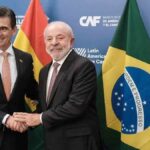 los presidente de Bolivia y Brasil, Rodrigo Paz y Lula da Silva