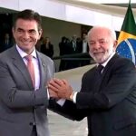 Los presidentes Rodrigo Paz y Lula da Silva en Brasilia