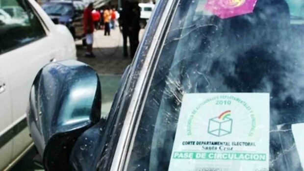 permisos de circulación elecciones subnacionales
