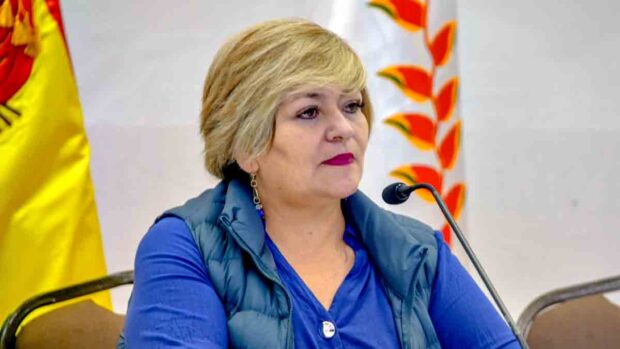 la viceministra de Promoción, Vigilancia Epidemiológica y Medicina Tradicional, Roxana Salamanca