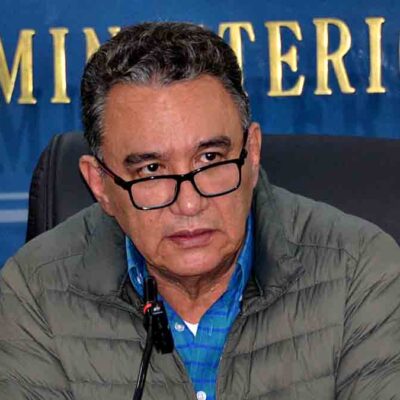El ministro de Defensa, Marcelo Salinas