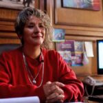 Tania Sánchez, representante de la Coordinadora de la Mujer