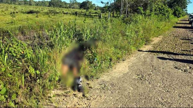 el cuerpo de la mujer secuestrada