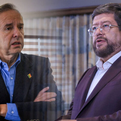 Tuto Quiroga y Samuel Doria Medina