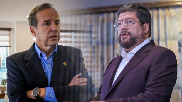 Tuto Quiroga y Samuel Doria Medina