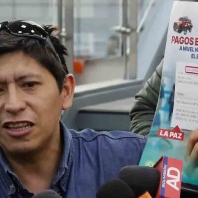 el gerente de Comercialización de YPFB, Nelson Mendoza