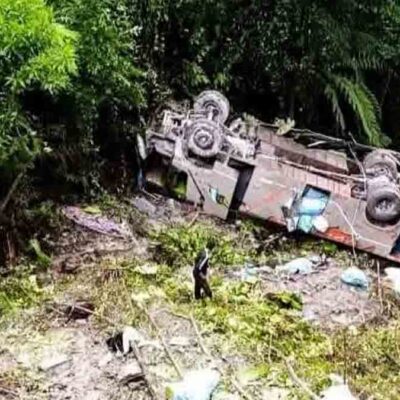 accidente ruta La Paz-Apolo