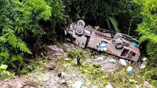 accidente ruta La Paz-Apolo