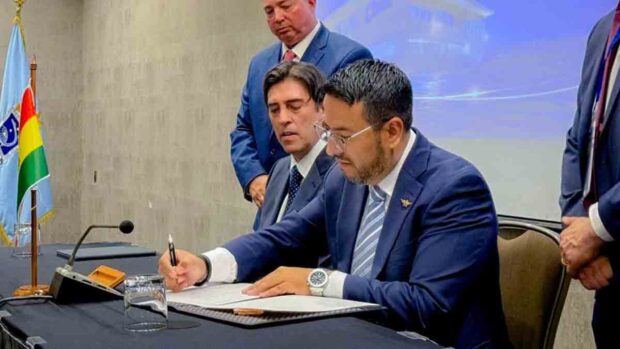 la firma del memorándum de entendimiento