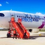 El Airbus A321 XLR en el aeropuerto de Alcantarí