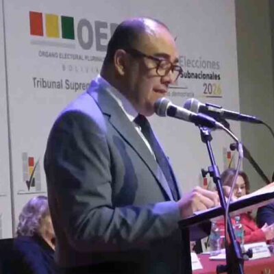 Gustavo Ávila, presidente del TSE