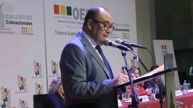 Gustavo Ávila, presidente del TSE