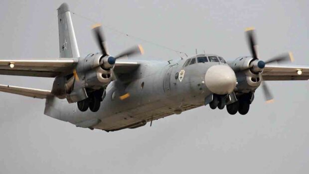 avión militar ruso