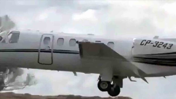 el avión que desapareció