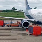 el avión de BoA que presentó fallas técnicas