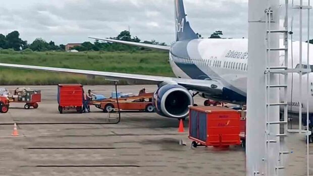 el avión de BoA que presentó fallas técnicas