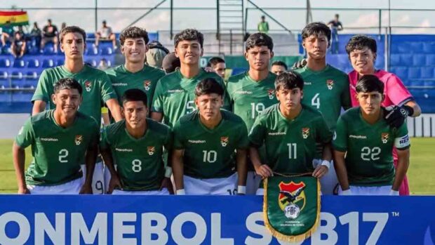 la selección boliviana Sub-17