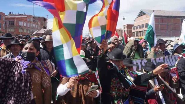 sectores sociales que participaron en el cabildo de El Alto
