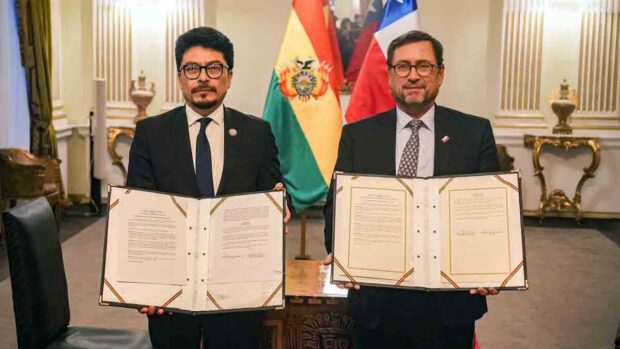cancilleres de Bolivia y Chile en La Paz