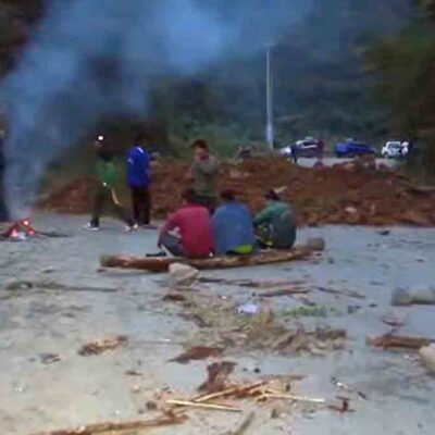bloqueo en el acceso a Caranavi