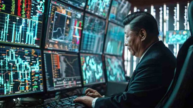 el presidente de China hace uso de inteligencia artificial