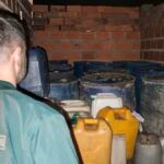 combustible acopiado en Chuquisaca