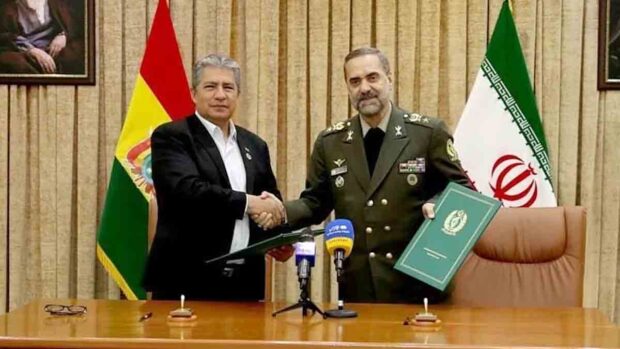 el convenio firmado por Bolivia e Irán en 2023