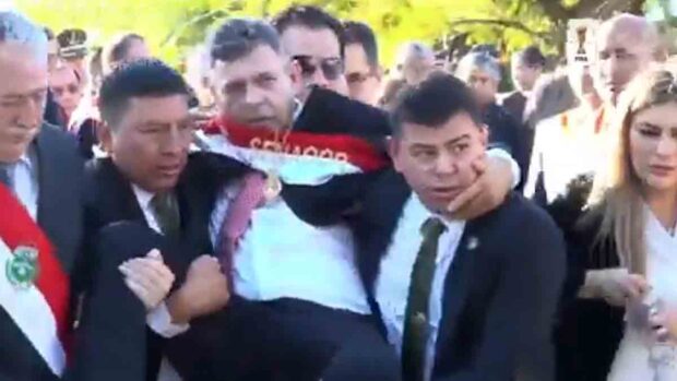 el presidente del Senado es evacuado a una clínica
