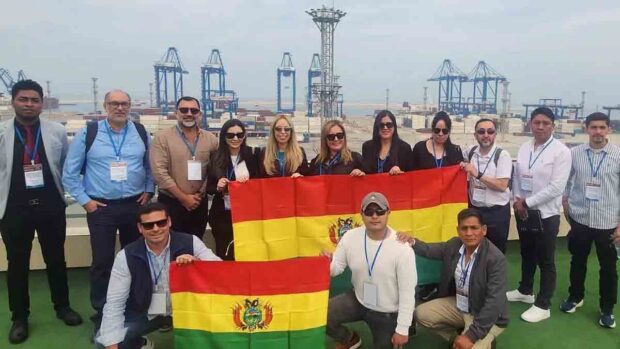 empresarios bolivianos en el megapuerto peruano de Chancay
