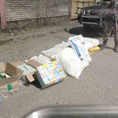 precursores en un bus a San Gabriel
