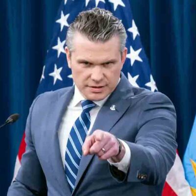 secretario de Guerra, Pete Hegseth