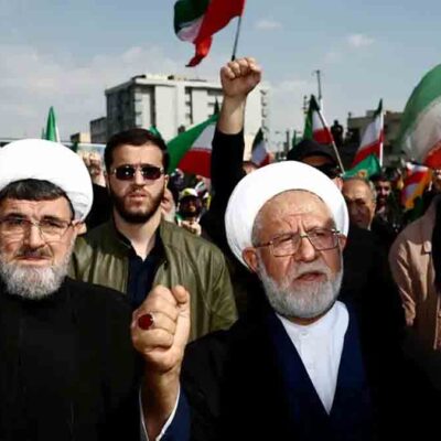 Funeral del comandante de la Armada de la Guardia Revolucionaria, Alireza Tangsiri, quien murió en ataques de Estados Unidos e Israel contra Irán