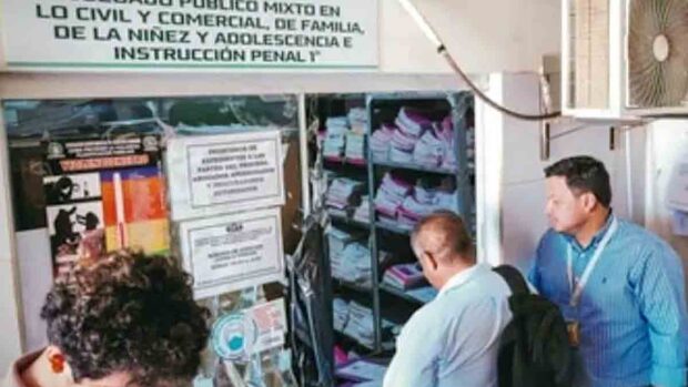 el juzgado de El Trono intervenido por el Consejo de la Magistratura