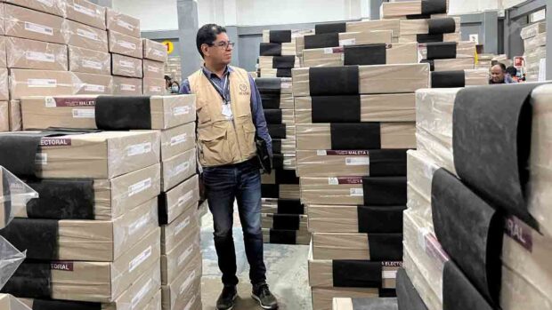maletas electorales en Tarija