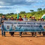 marcha de campesinos de Pando