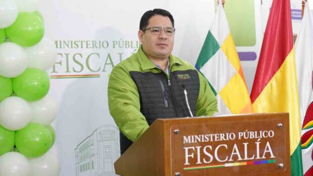 Roger Mariaca, fiscal general del Estado