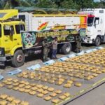 los paquetes de marihuana incautada