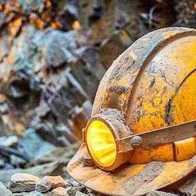 casco de minero