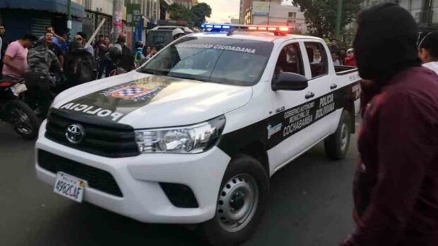 una patrulla de la Policía